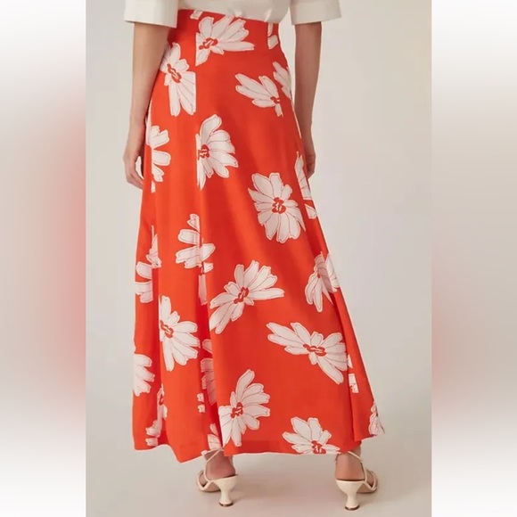 Anthropologie Maeve Floral Midi Skirt - Picture 4 of 5